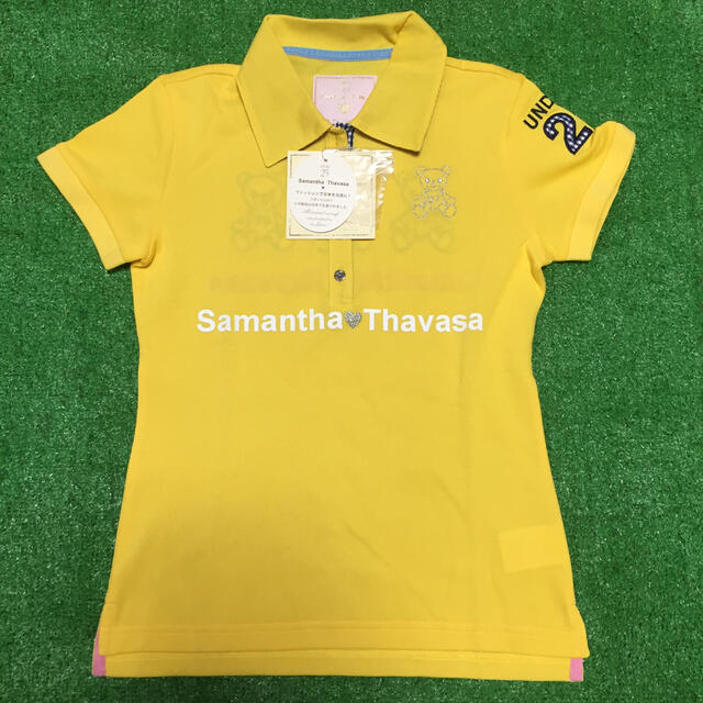 Samantha Thavasa スポーツ/アウトドア SamanthTavasa 新品未使用 新品未使用 ゴルフ アイミーポロシャツ 激安で販売