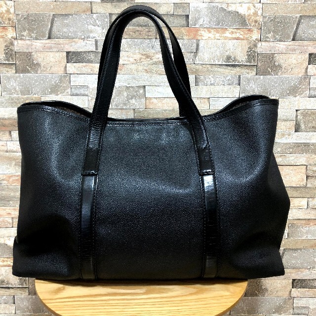 ✨美品✨マックスマーラ MAXMARA レザー トートバッグ ブラック