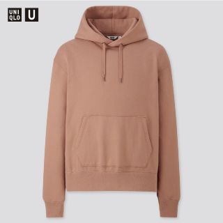 ユニクロ(UNIQLO)の【あさひ様専用】ユニクロ　スウェットプルパーカ　Ｌ　34 ブラウン(パーカー)