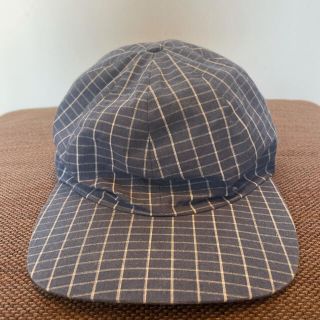 サンシー(SUNSEA)のSUNSEA 17SS BRICK CHECK CAP 8パネルキャップ(キャップ)