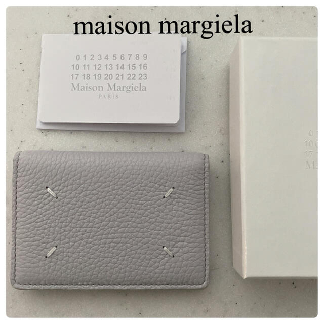 maison margielaメゾンマルジェラ バイカラーカードケース新品-