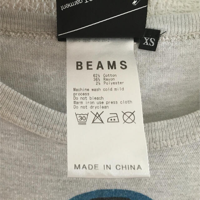 BEAMS(ビームス)のビームス　Tシャツ　くま　ベア　グレー レディースのトップス(Tシャツ(半袖/袖なし))の商品写真