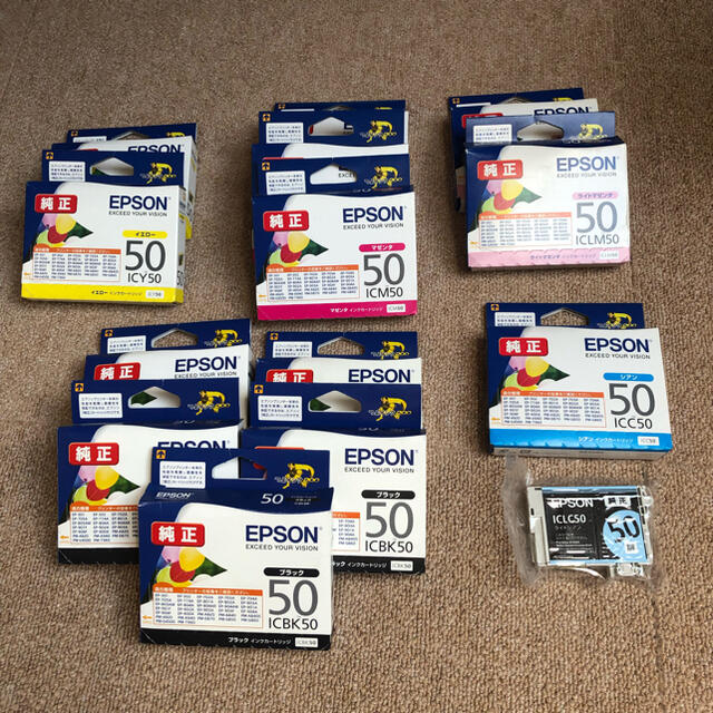 EPSON 50シリーズ未使用インクオフィス用品一般