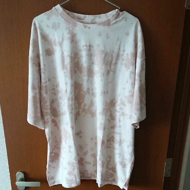タイダイ Tシャツ ベージュ レディースのトップス(Tシャツ(半袖/袖なし))の商品写真