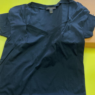 ルイヴィトン(LOUIS VUITTON)のLOUIS VUITTON スクエア変形TシャツXS(Tシャツ(半袖/袖なし))