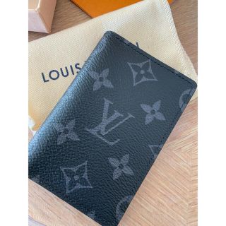 ルイヴィトン(LOUIS VUITTON)の未使用　ルイ・ヴィトン モノグラム・エクリプス 名刺入れ　メンズ(名刺入れ/定期入れ)