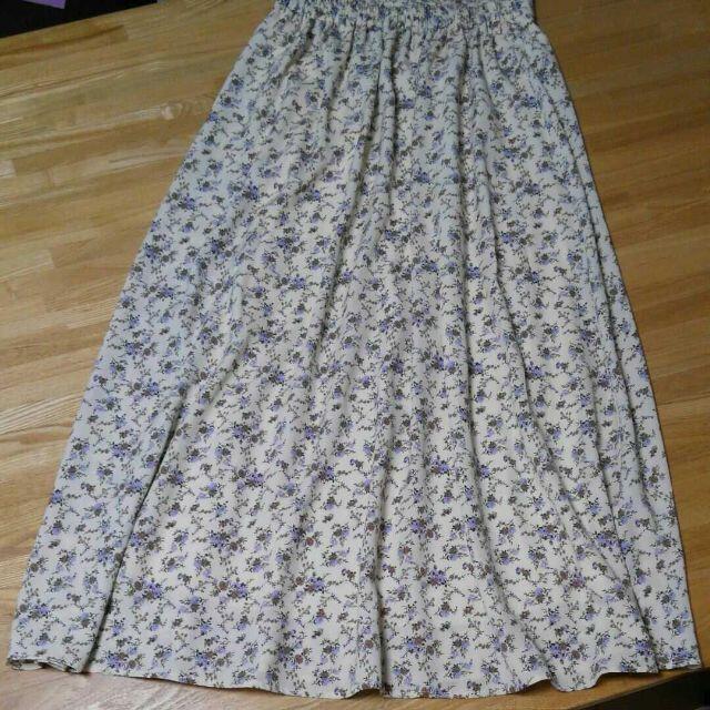 しまむら(シマムラ)の最終価格しまむら花柄ロングスカート レディースのスカート(ロングスカート)の商品写真