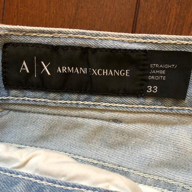 ARMANI EXCHANGE(アルマーニエクスチェンジ)のアルマーニエクスチェンジ　ARMANI EXCHANGE ダメージデニム新品❗️ メンズのパンツ(デニム/ジーンズ)の商品写真
