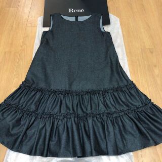 ルネ(René)のご専用⭐︎Rene新作フリル完売品可愛く初秋に向けて(ひざ丈ワンピース)