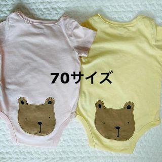 ベビーギャップ(babyGAP)の 別売り可　ベビーギャップ　 babyGAP 半袖 ボディシャツ　ロンパース(ロンパース)