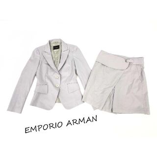 エンポリオアルマーニ(Emporio Armani)のアルマーニ レディース　スーツ 40（M~L相当） 160/88A　グレー(スーツ)