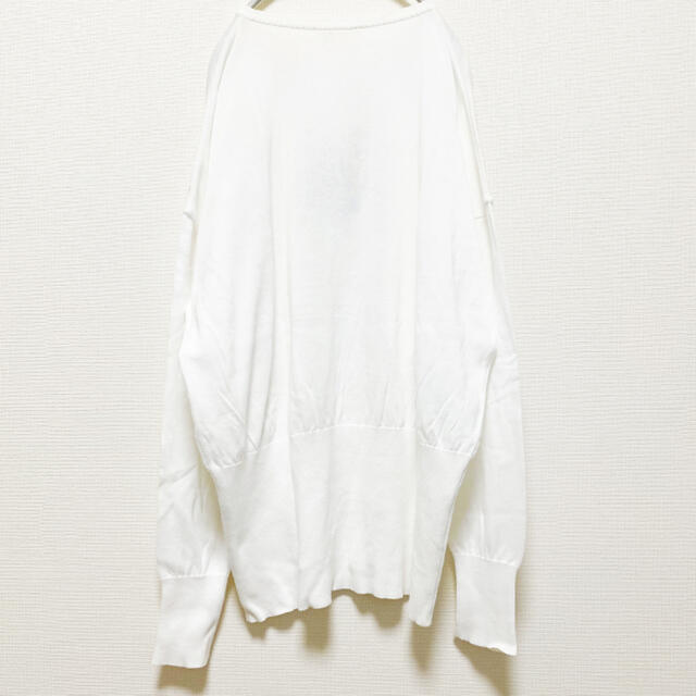 ▼ semoh bonsai white knit ▼ メンズのトップス(ニット/セーター)の商品写真