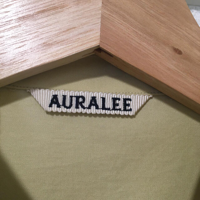 auralee 21ss シャツ　LIGHT YELLOW サイズ3 メンズのトップス(シャツ)の商品写真