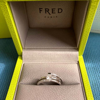 フレッド(FRED)のFRED 0.31ct ダイヤモンドリング　8号(リング(指輪))