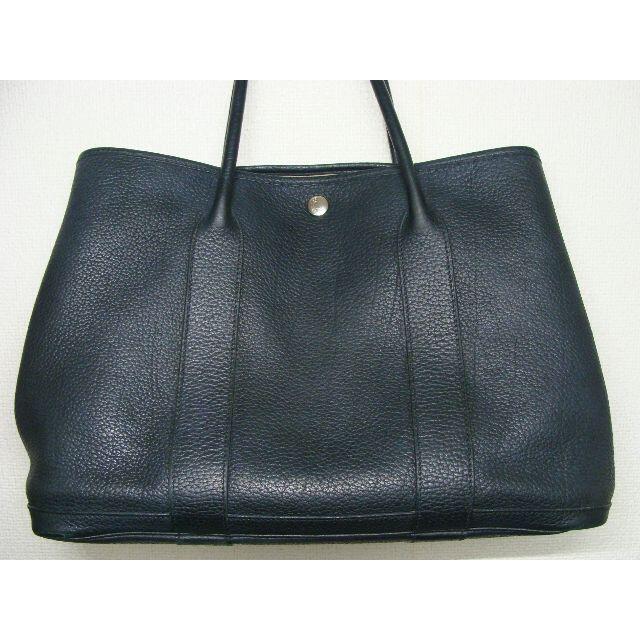HERMES - HERMESエルメスガーデンパーティPMレザー革素材トート HERMES - HERMESエルメスガーデンパーティPMレザー革素材トート