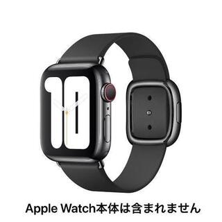 アップルウォッチ(Apple Watch)の新品未開封品 apple watch純正品バンド モダンバックル　正規品(その他)