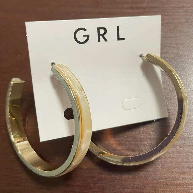 GRL(グレイル)のグレイル　フープピアス レディースのアクセサリー(ピアス)の商品写真