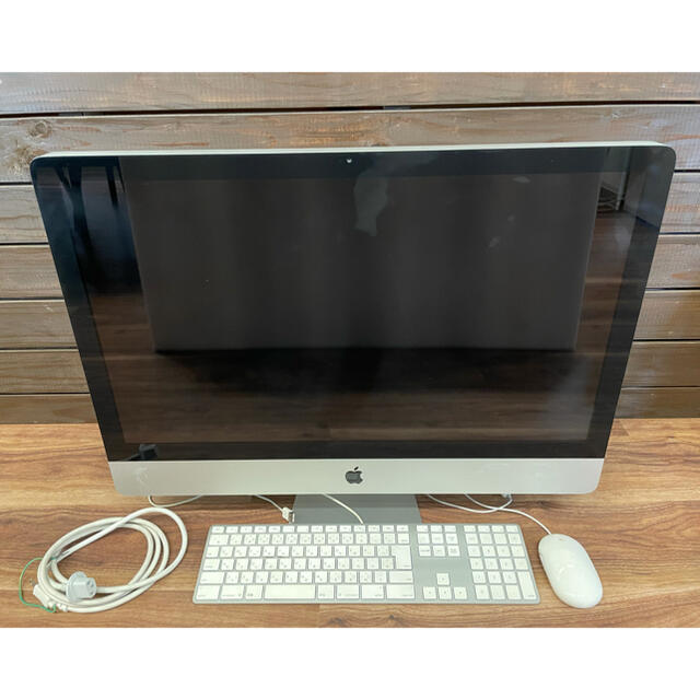 Apple(アップル)のimac 27inch 2011 スマホ/家電/カメラのPC/タブレット(デスクトップ型PC)の商品写真