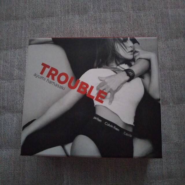 浜崎あゆみ　TROUBLE  キーホルダー付き