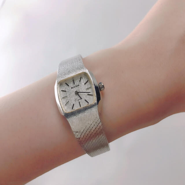 RADO - RADO レディース 腕時計 シルバーの通販 by すぱ's shop