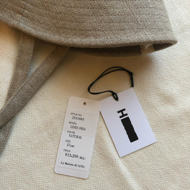 BEAUTY&YOUTH UNITED ARROWS(ビューティアンドユースユナイテッドアローズ)の今季完売★la maison de lyllis LINEN DISA レディースの帽子(ハット)の商品写真