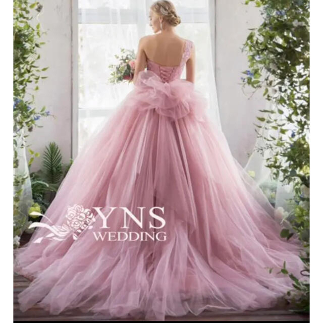 YNS カラードレス 結婚式 花嫁の通販 by my shop|ラクマ