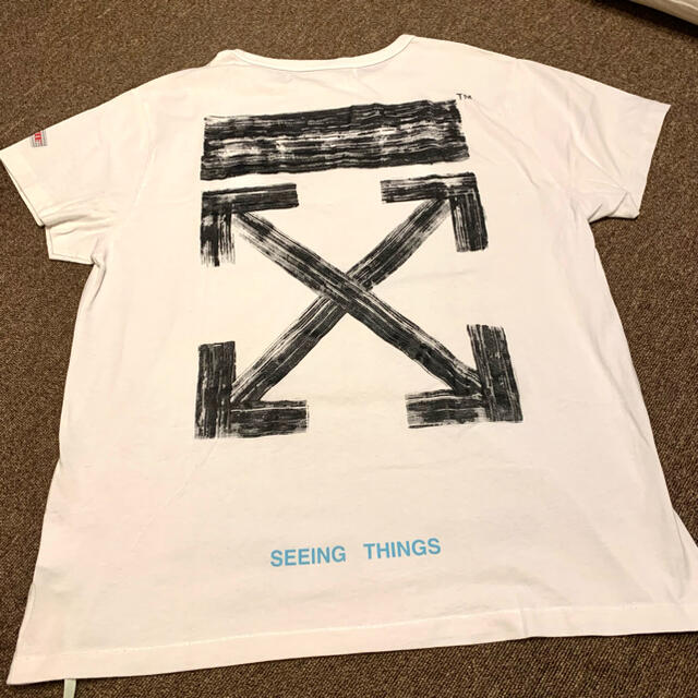 OFF-WHITE オフホワイト Tシャツ SEEING THINGS Tee