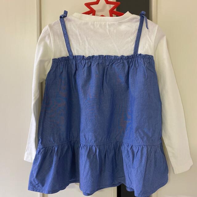 HusHush(ハッシュアッシュ)の長袖 Tシャツ　120 キッズ/ベビー/マタニティのキッズ服女の子用(90cm~)(Tシャツ/カットソー)の商品写真