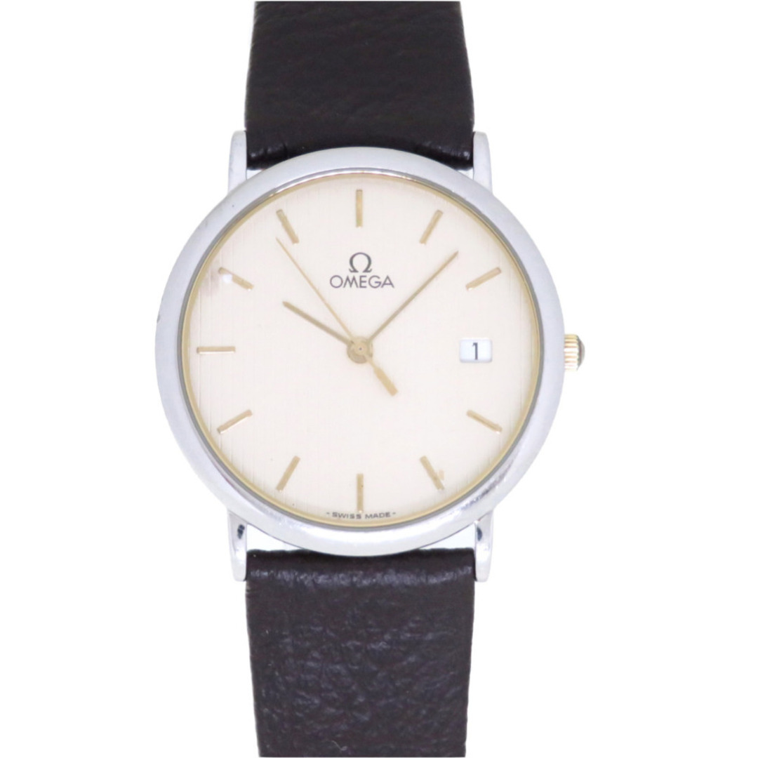 【お年玉セール特価】 - OMEGA オメガ ゴ レザー ステンレススチール クオーツ タペストリー 腕時計(アナログ) 【お年玉セール特価】 - OMEGA オメガ ゴ レザー ステンレススチール クオーツ タペストリー 腕時計(アナログ)
