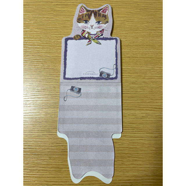 《レターセット》便箋　封筒　ねこ　ネコ　猫 ハンドメイドの文具/ステーショナリー(カード/レター/ラッピング)の商品写真