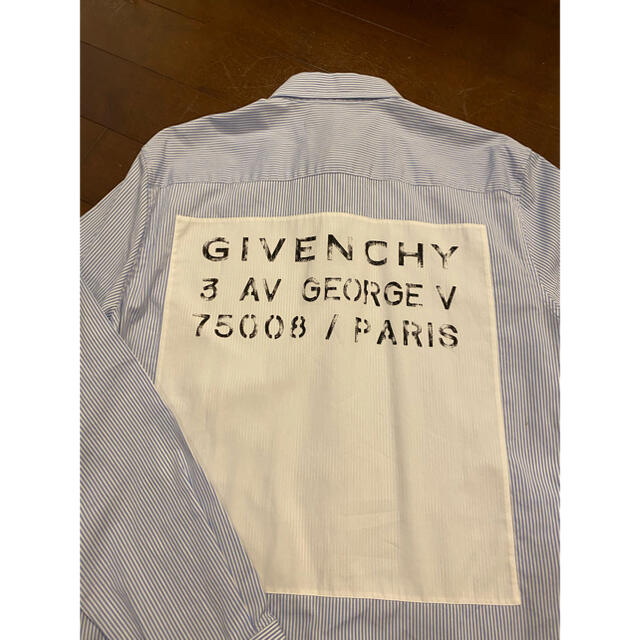 美品GIVENCHYジバンシー バックプリント シャツ 2