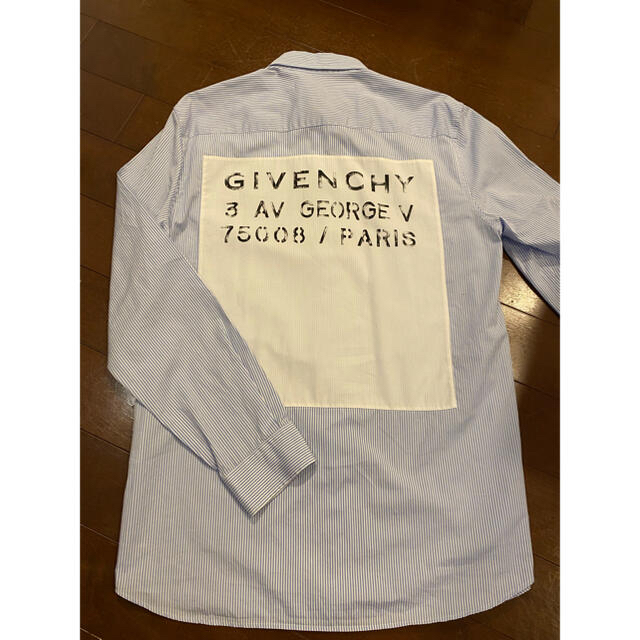 美品GIVENCHYジバンシー バックプリント シャツ 5