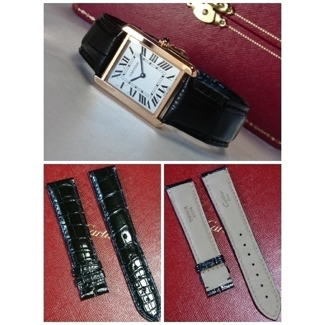 Cartier(カルティエ)の☆極美品☆ カルティエ タンクソロ LM ピンクゴールド / 腕時計 メンズの時計(腕時計(アナログ))の商品写真