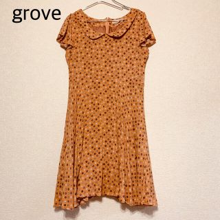 グローブ(grove)の美品✰grove✰グローブ✰ワンピース✰  (ひざ丈ワンピース)