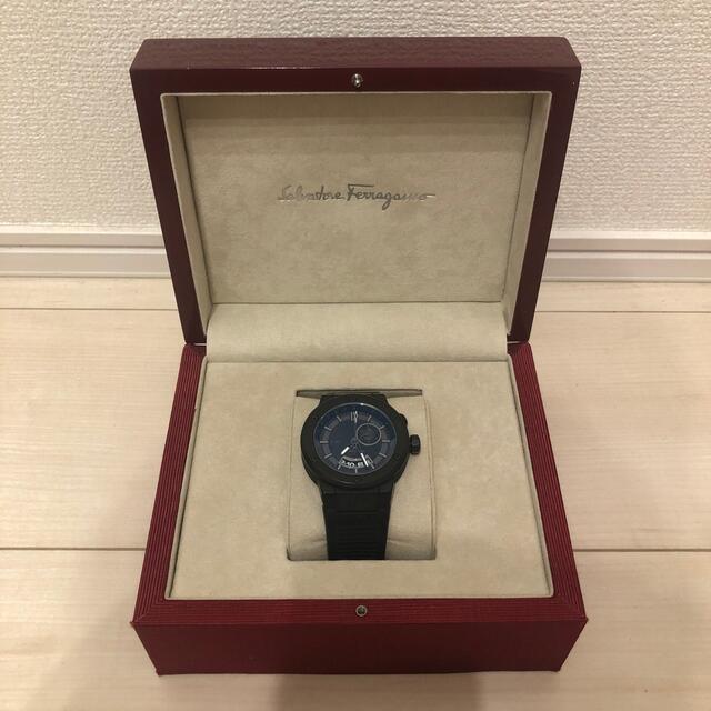 Salvatore Ferragamo(サルヴァトーレフェラガモ)のフェラガモ  限定  F-80  GMT  腕時計  美品  メンズ　レディース メンズの時計(腕時計(アナログ))の商品写真