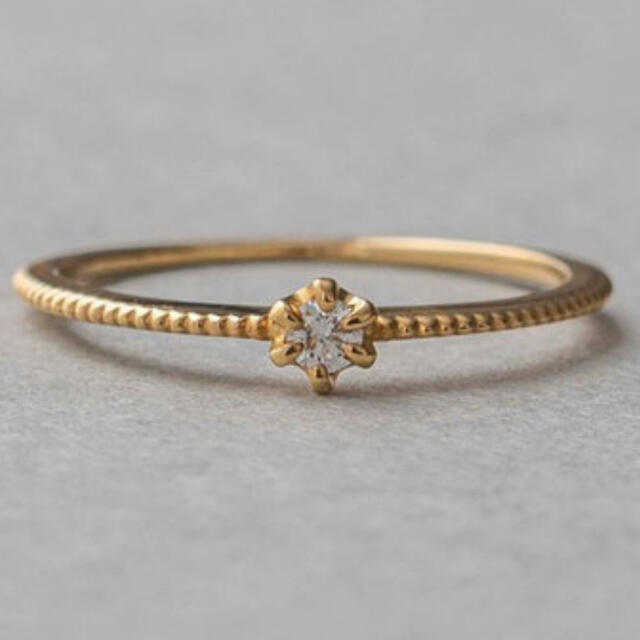 ete 18k YG ダイヤモンド リング9号 【感謝価格】 semivoire.com