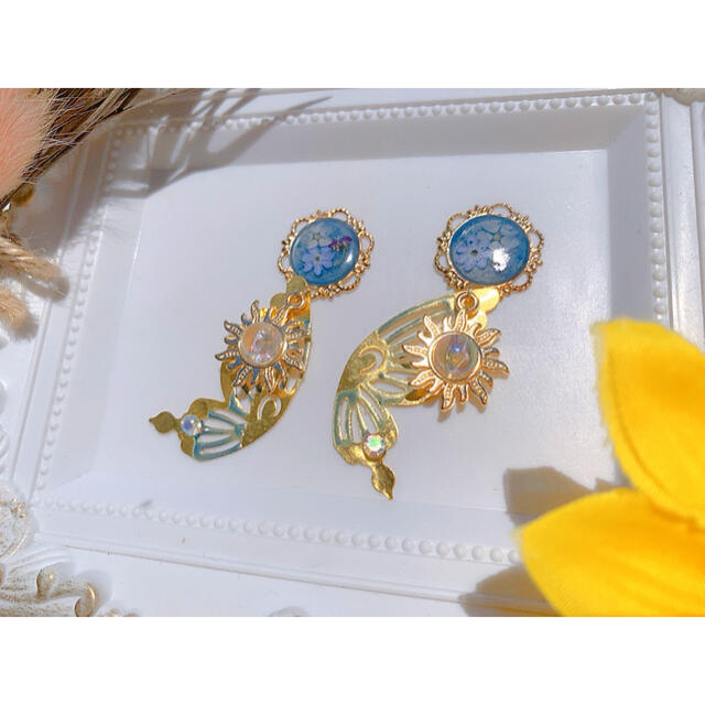 New🦋 ハンドメイドのアクセサリー(ピアス)の商品写真