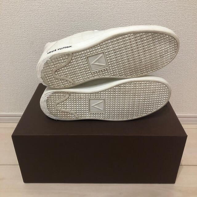 LOUIS VUITTON - ルイヴィトン 型押しクロコダイル スニーカー LOUIS VUITTON - ルイヴィトン 型押しクロコダイル スニーカー