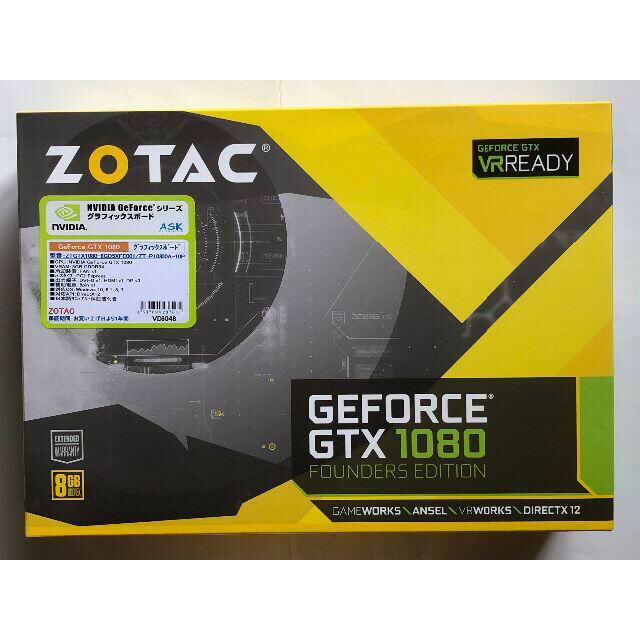 GTX 1080 Founders Editionグラフィックカード