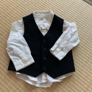 ベビーギャップ(babyGAP)の専用！！フォーマル　ポロシャツ　90 ベビーギャップ　ベスト(ドレス/フォーマル)