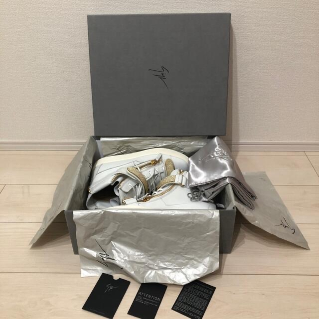 GIUZEPPE ZANOTTI - ジュゼッペザノッティ ハイカット ゴールド GIUZEPPE ZANOTTI - ジュゼッペザノッティ ハイカット ゴールド