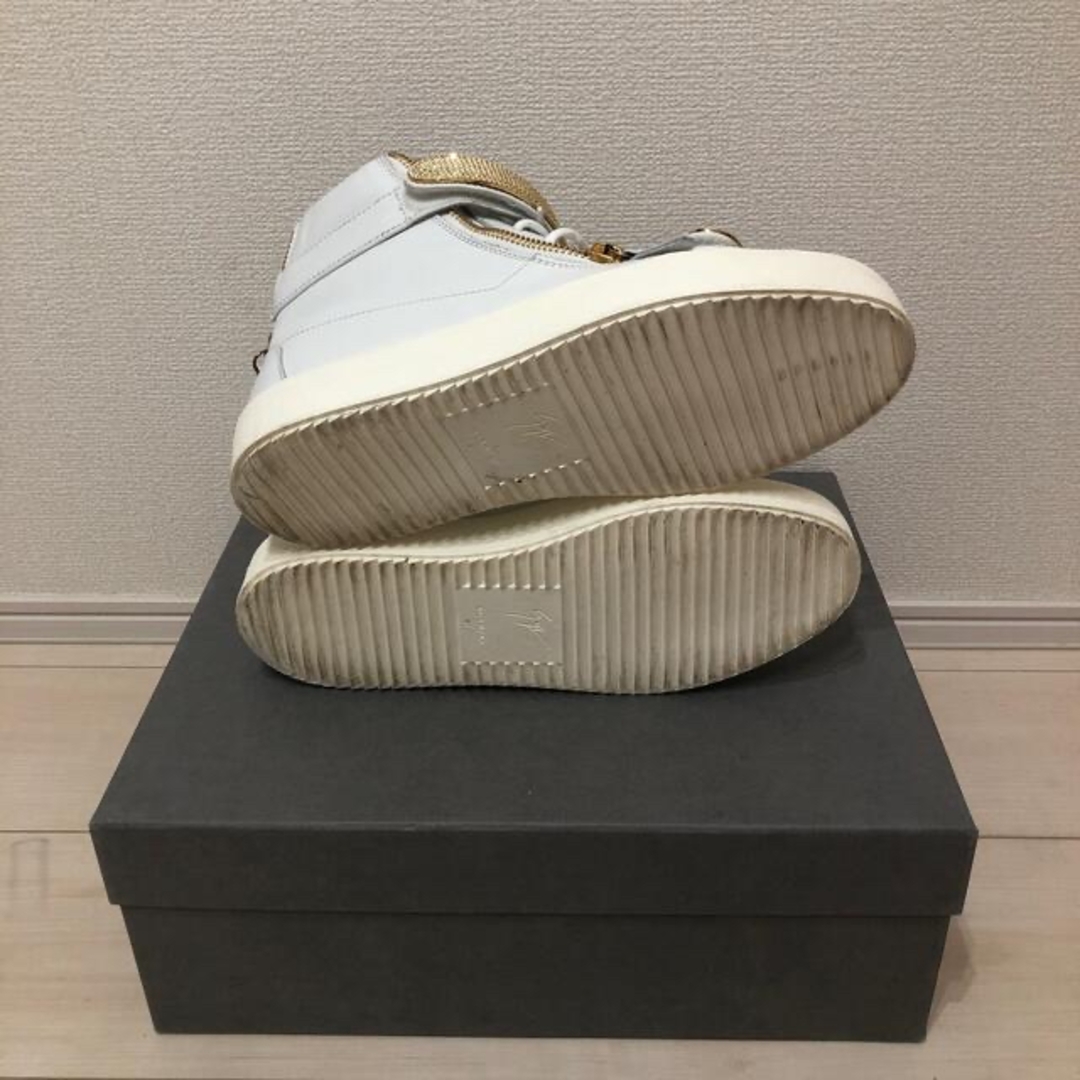 GIUZEPPE ZANOTTI - ジュゼッペザノッティ ハイカット ゴールド GIUZEPPE ZANOTTI - ジュゼッペザノッティ ハイカット ゴールド