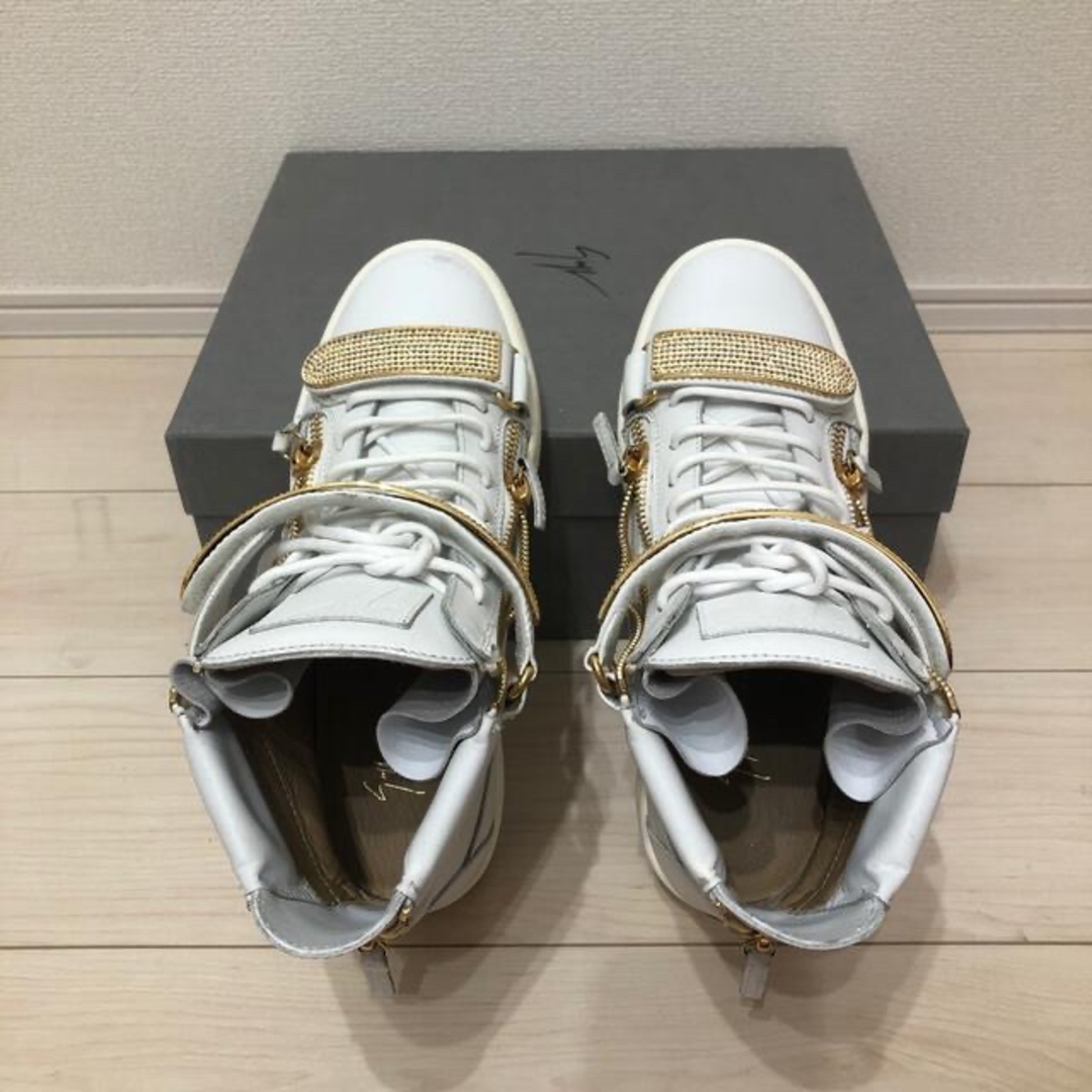 GIUZEPPE ZANOTTI - ジュゼッペザノッティ ハイカット ゴールド GIUZEPPE ZANOTTI - ジュゼッペザノッティ ハイカット ゴールド