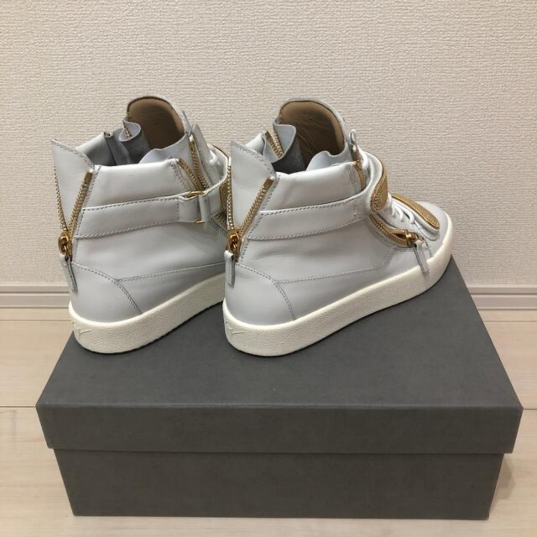 GIUZEPPE ZANOTTI - ジュゼッペザノッティ ハイカット ゴールド GIUZEPPE ZANOTTI - ジュゼッペザノッティ ハイカット ゴールド