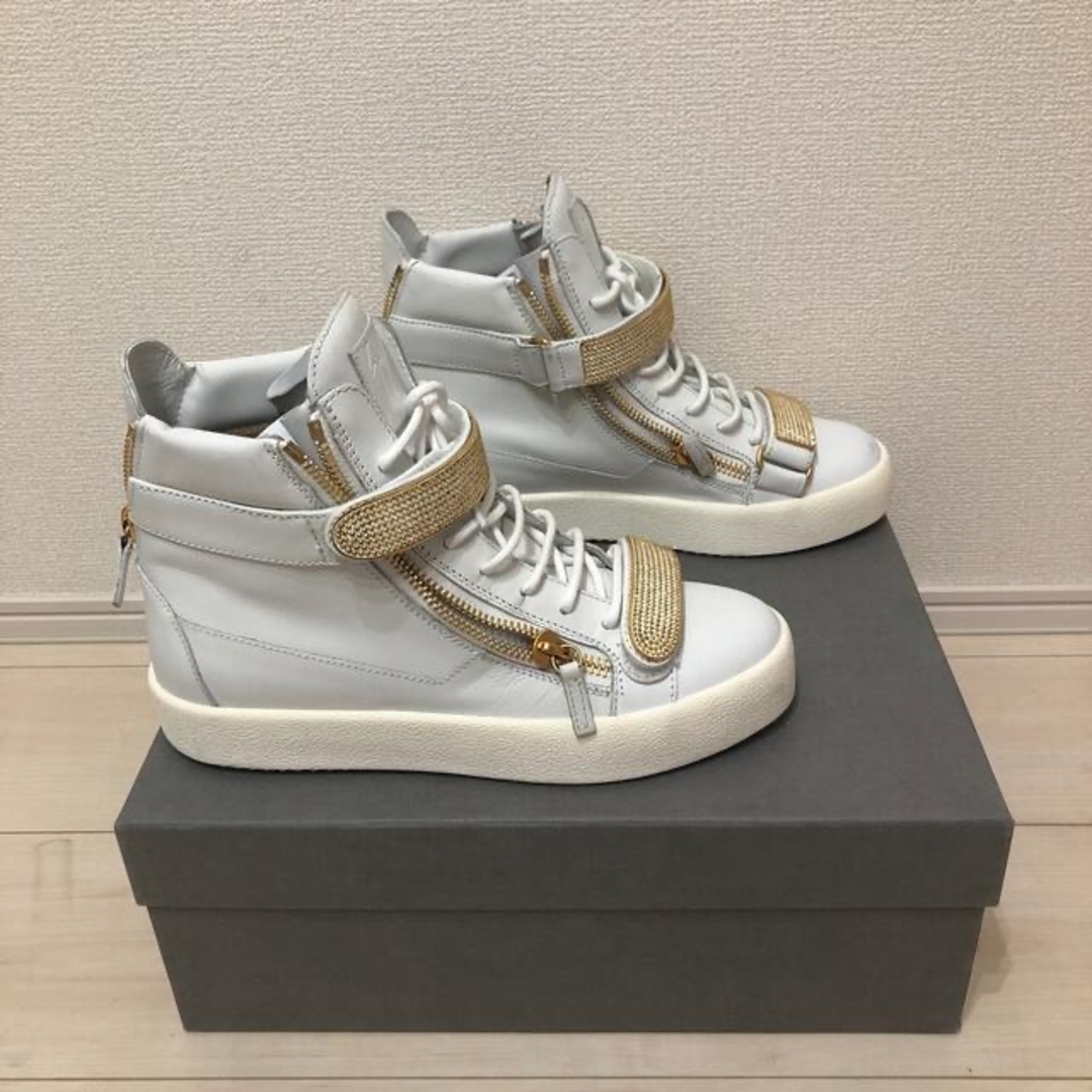 GIUZEPPE ZANOTTI - ジュゼッペザノッティ ハイカット ゴールド GIUZEPPE ZANOTTI - ジュゼッペザノッティ ハイカット ゴールド