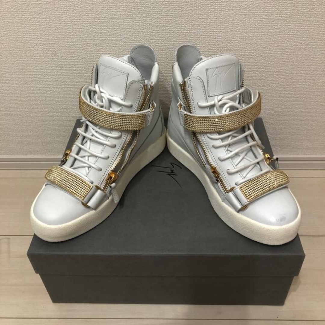 GIUZEPPE ZANOTTI - ジュゼッペザノッティ ハイカット ゴールド GIUZEPPE ZANOTTI - ジュゼッペザノッティ ハイカット ゴールド