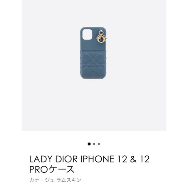 iPhoneケースLADY DIOR iPhone12&12pro ケース