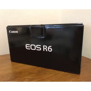 キヤノン(Canon)の【新品未使用品】CANON EOS R6 ボディ(ミラーレス一眼)