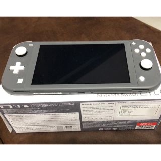 ニンテンドースイッチ(Nintendo Switch)のたろう様専※ジャンク品※Nintendo Switch Liteグレー(家庭用ゲーム機本体)