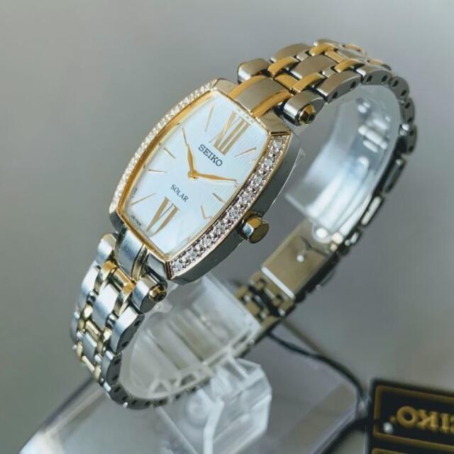 新品】定価5.5万円☆SEIKO セイコー☆ソーラー 腕時計 レディース